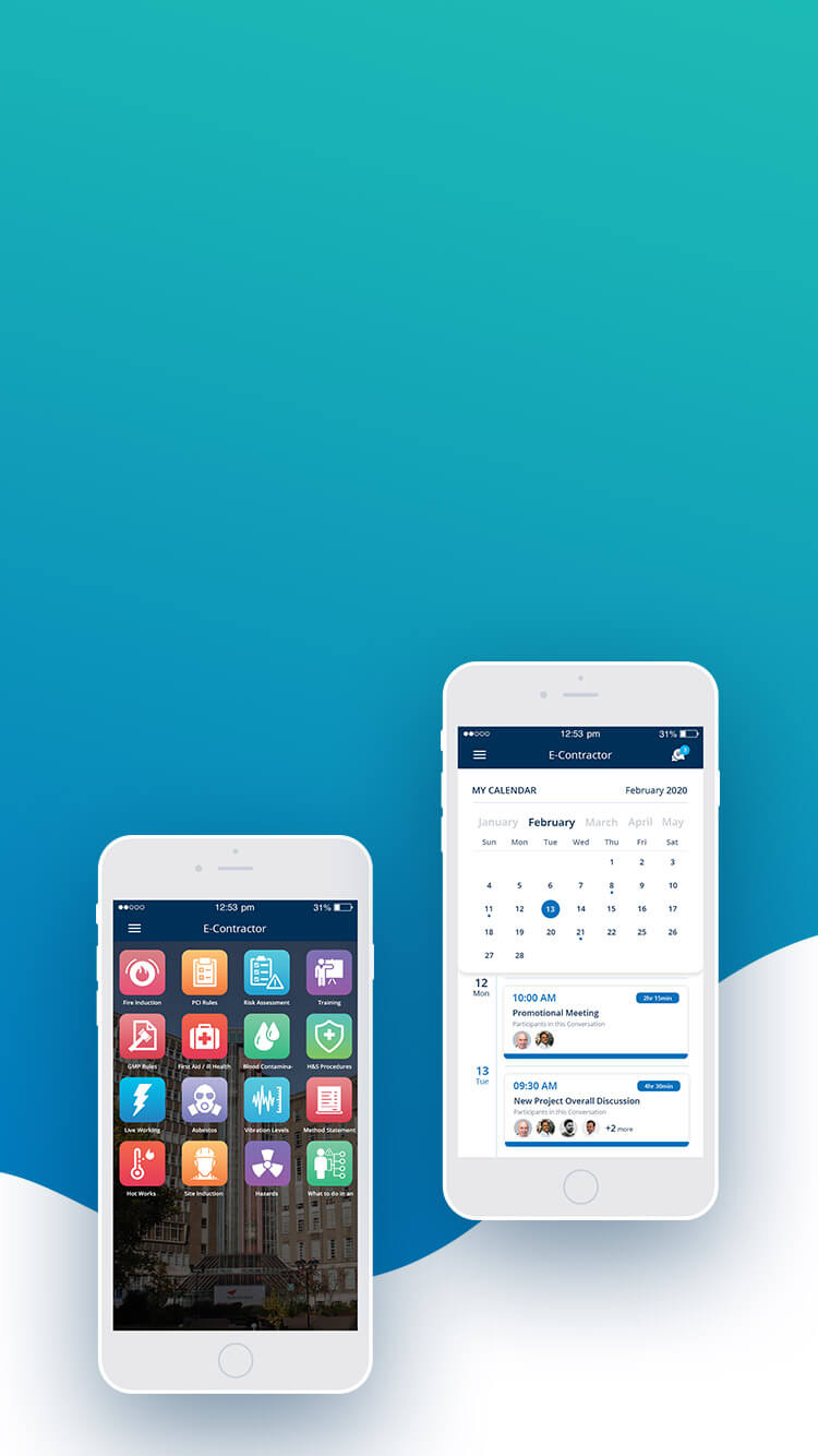 Contractor Management System e-Contractor:Integrated In-house 
